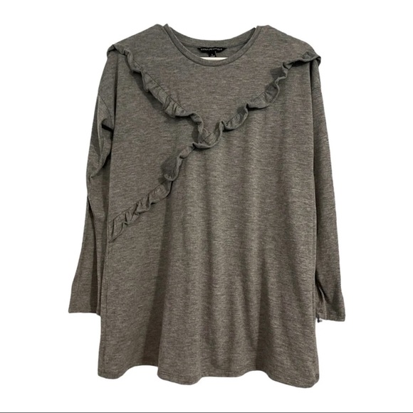 Signature Studio Tops - signiture studio womens long sleeve shirt gray size large